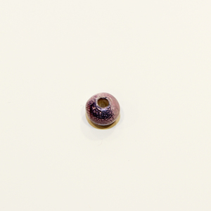 Ceramic Bead Purple (1x1.3cm)