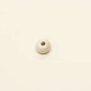 Ceramic Bead White (1x1.3cm)