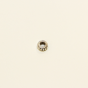 Metal Grommet with Stripes (5mm)