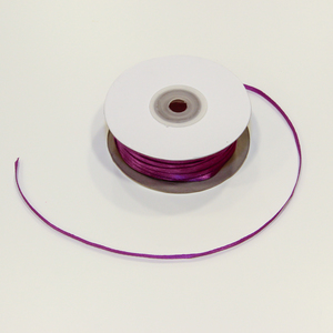 Satin Purple Ribbon 3mm
