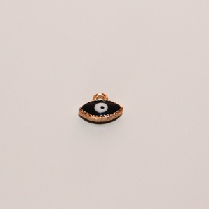 Eye with Black Enamel (1x1cm)