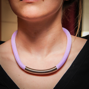 Mountaineering Necklace Lilac