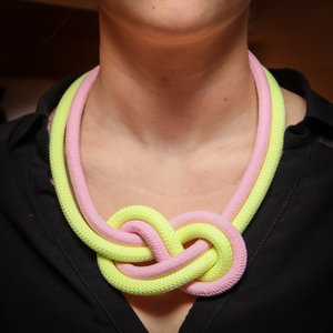 Mountaineering Necklace "Eight Knot"