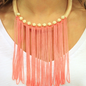 Mountaineering Necklace with Fringes