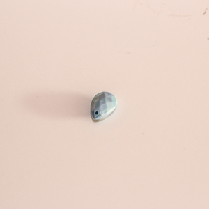 Ακρυλικό Δάκρυ Γαλάζιο-Ιριζέ (1.8x1.3cm)