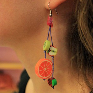 Earrings "Fruits"