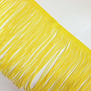 Braid with Yellow Fringes
