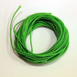 Waxed Cotton Cord "Green" (5m)