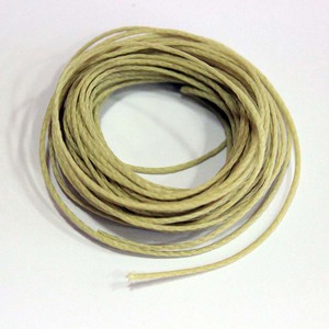 Waxed Cotton Cord "Gray-Beige" (5m)