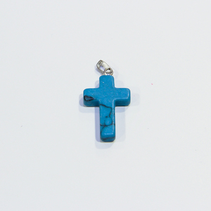 Turquoise Cross (3x1.5cm)