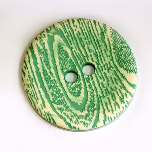 Acrylic Button Bright Green (6.3cm)