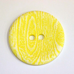Acrylic Button Yellow (6.3cm)