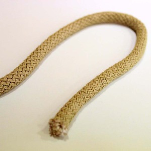 Knitted Cotton Cord Beige (8mm)