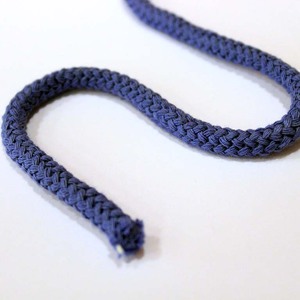 Knitted Cotton Cord Blue (10mm)