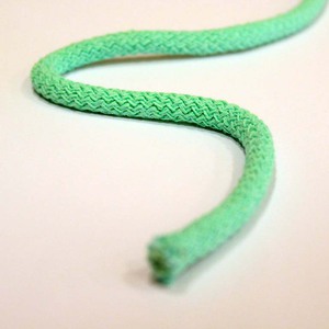 Knitted Cotton Cord Bright Green (10mm)