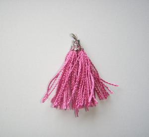 Cotton Tassel Pink (4cm)