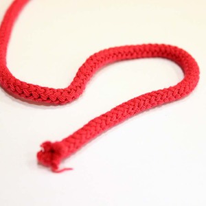 Knitted Cotton Cord Coral (6mm)