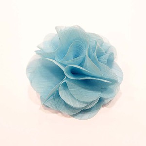 Flower Organdie Light Blue (6x6cm)