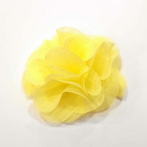 Flower Organdie Yellow 6x6cm