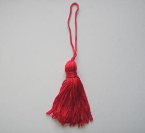 Cotton Tassel Red (5cm)