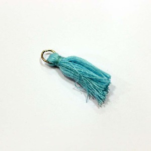 Cotton Tassel Light Blue (3cm)