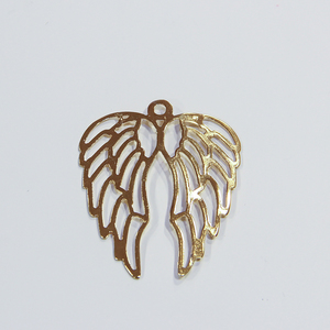 Gold Plated "Wings" (6x5cm)