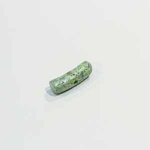 Ceramic Bead Bright Green (3.3x1cm)