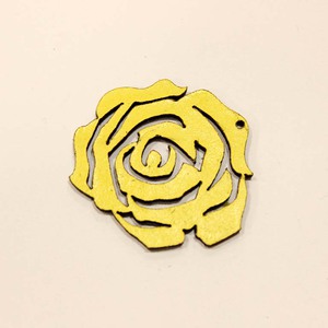 Leather Rose Yellow