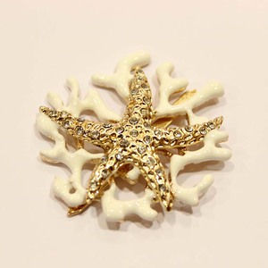 Starfish with Enamel and Strass