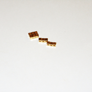 Gold Plated Cubes (12 Pieces)