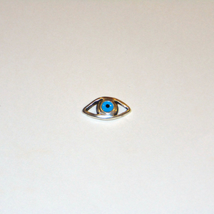 Μοτίφ Μάτι Τυρκουάζ (2.5x1.2cm)