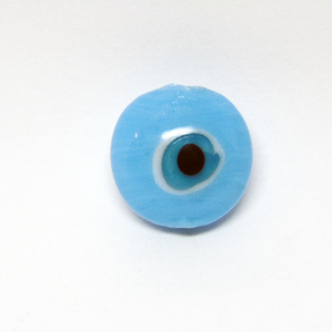 Ceramic Bead Eye Light Blue