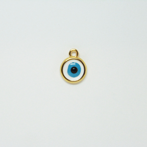 Eye with Enamel (2x1.5cm)