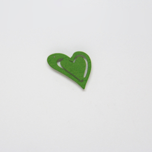 Wooden "Heart" Green