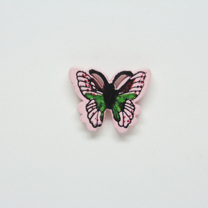 Ξύλινη Πεταλούδα Ροζ