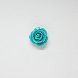 Acrylic Rose Turquoise (2cm)