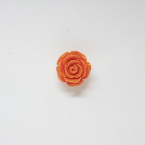 Τριαντάφυλλο Ακρυλικό Πορτοκαλί (2cm)