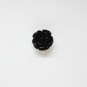 Τριαντάφυλλο Ακρυλικό Μαύρο (2cm)