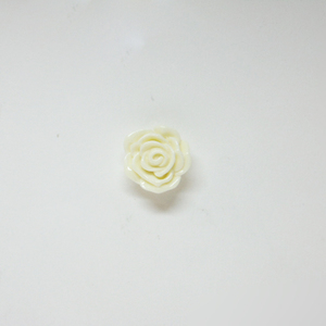 Τριαντάφυλλο Ακρυλικό Ιβουάρ (2.5cm)