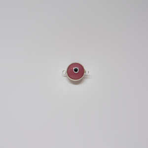 Eye Silver 925 Pink (10mm)
