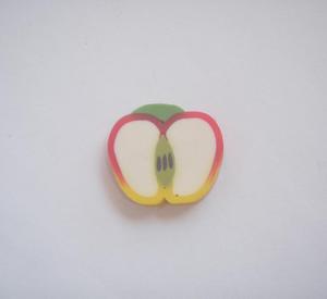 Apple Fimo (2x2cm)