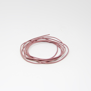 Leather "Round" Pink (1mm)