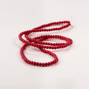 Glass Beads Red (4mm)