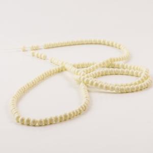 Glass Beads "Ivory" (4mm)