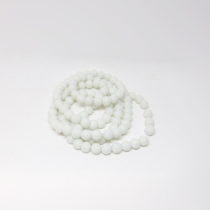 Glass Beads White (8mm)