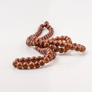 Glass Beads "Brown" (8mm)