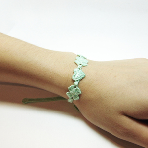 Lace Bracelet Bright Green