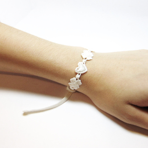 Lace Bracelet White