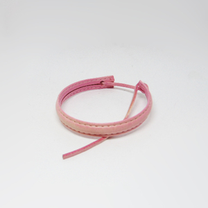 Bracelet Leather Pink