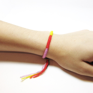 Bracelet Four Colored Thread
